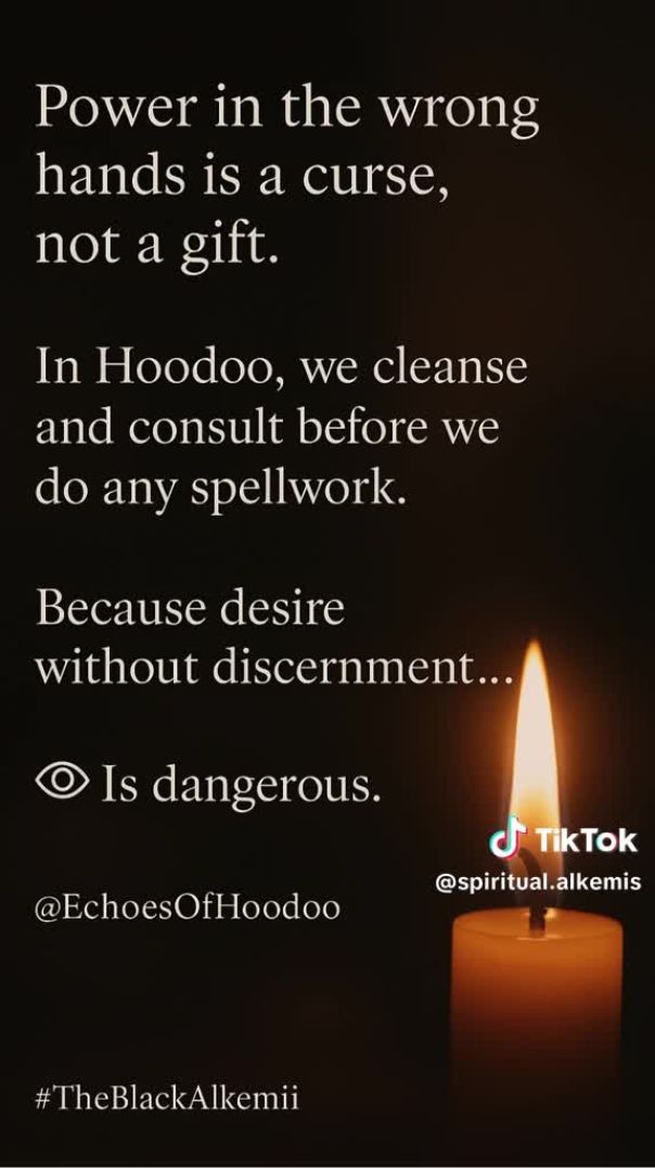 Power in the Wrong Hands: Why Hoodoo Requires Discernment