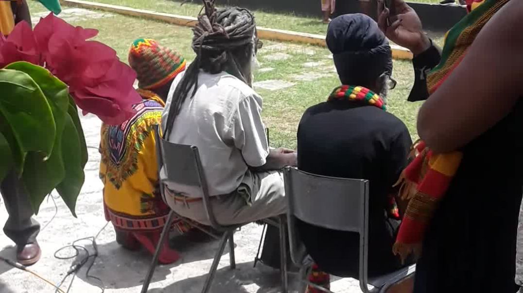 ⁣Rasta  chant in Jamaica