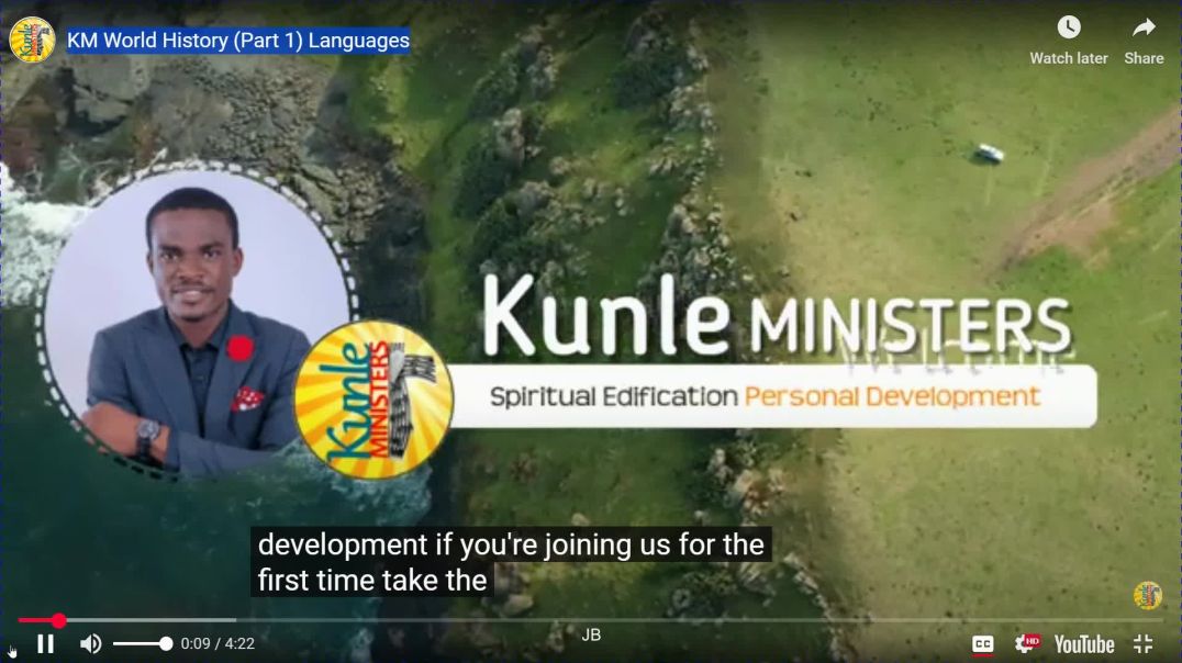 ⁣KM World History (Part 1) Languages