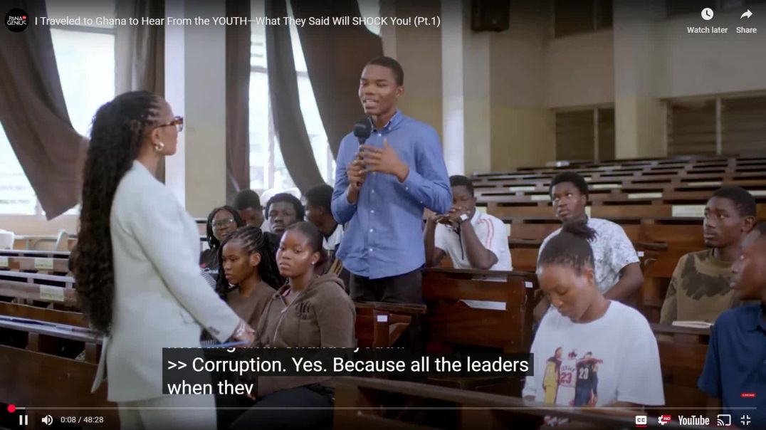 ⁣I Traveled to Ghana to Hear From the YOUTH—What They Said Will SHOCK You!
