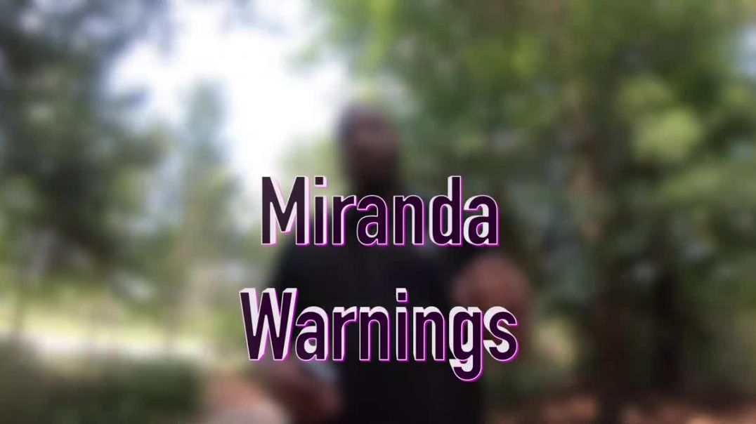 ⁣56 0f 100 Miranda warnings explained