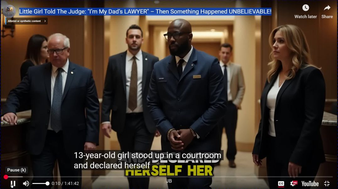 Little Girl Told The Judge I’m My Dad’s LAWYER – Then Something Happened UNBELIEVABLE!