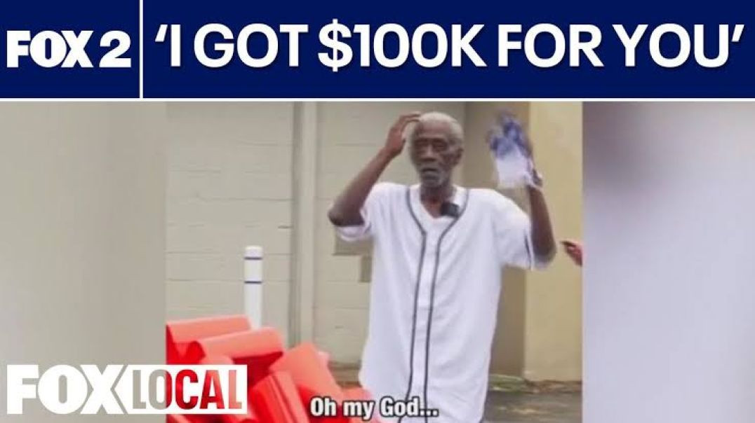 ⁣I got $100,000 for you ; Detroit man's act of kindness returned in big way