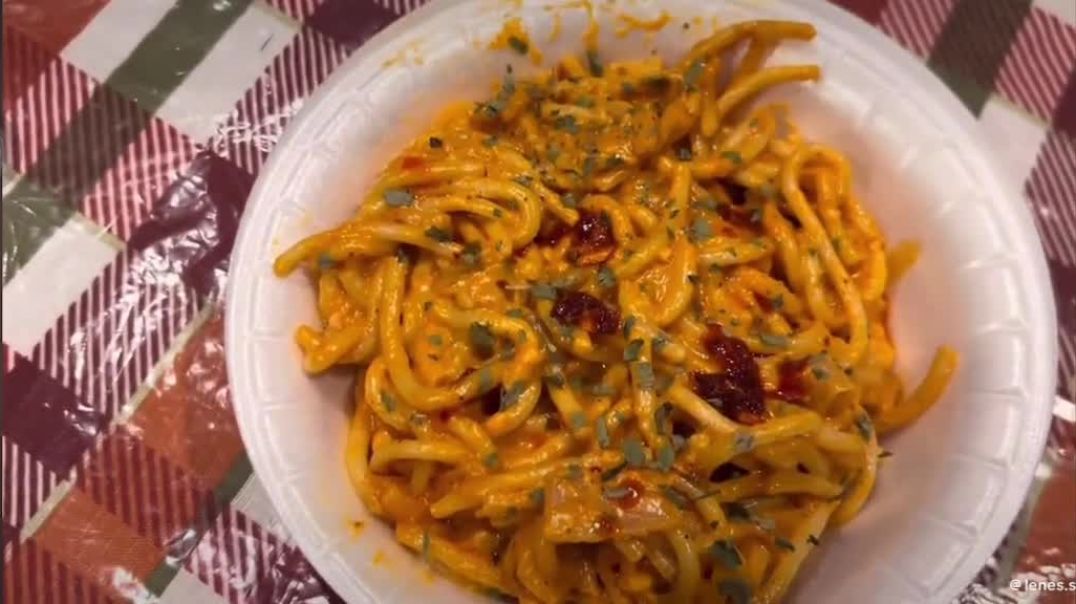 Chili Oil Onion Pasta