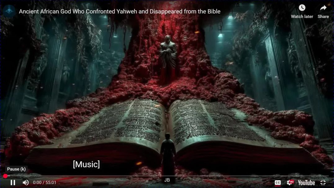 ⁣Ancient African God Who Confronted Yahweh and Disappeared from the Bible