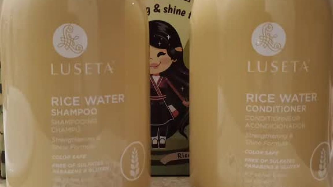 Love this Rice Water Shampoo & Conditioner!