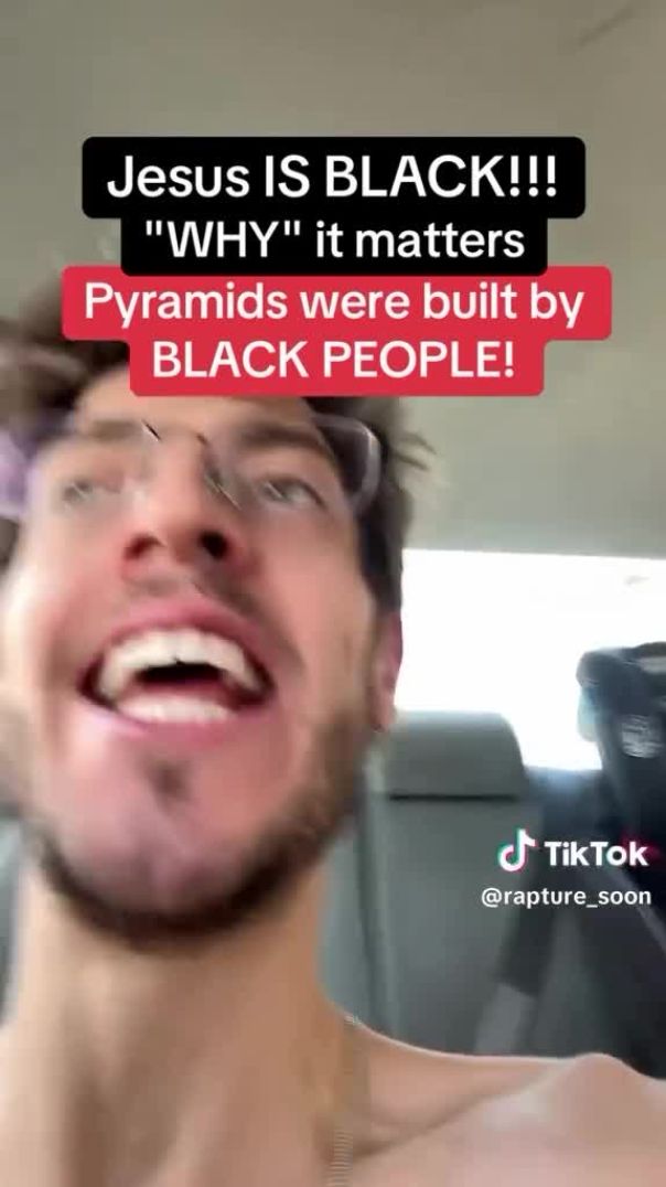 White guy admits black people are superior and Jesus is black