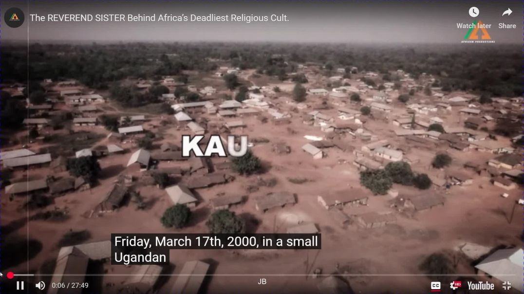 ⁣The Reverend Sister Behind Africa’s Deadliest Religious Cult