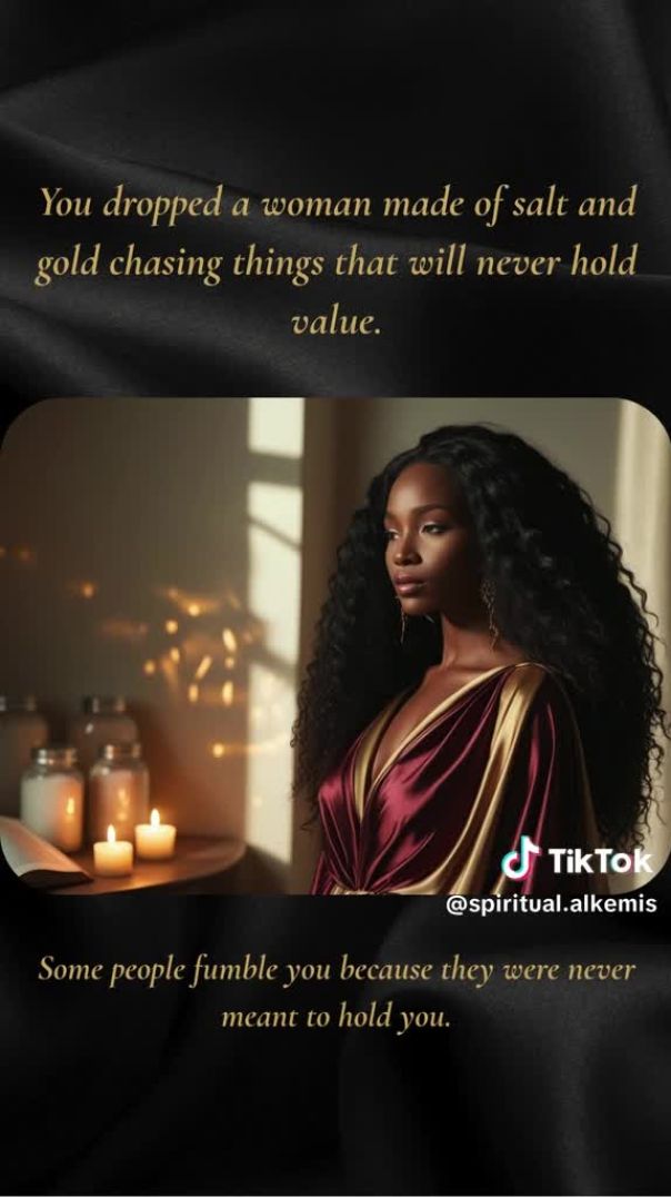Salt & Gold: A Message for the Ones Who Fumbled You
