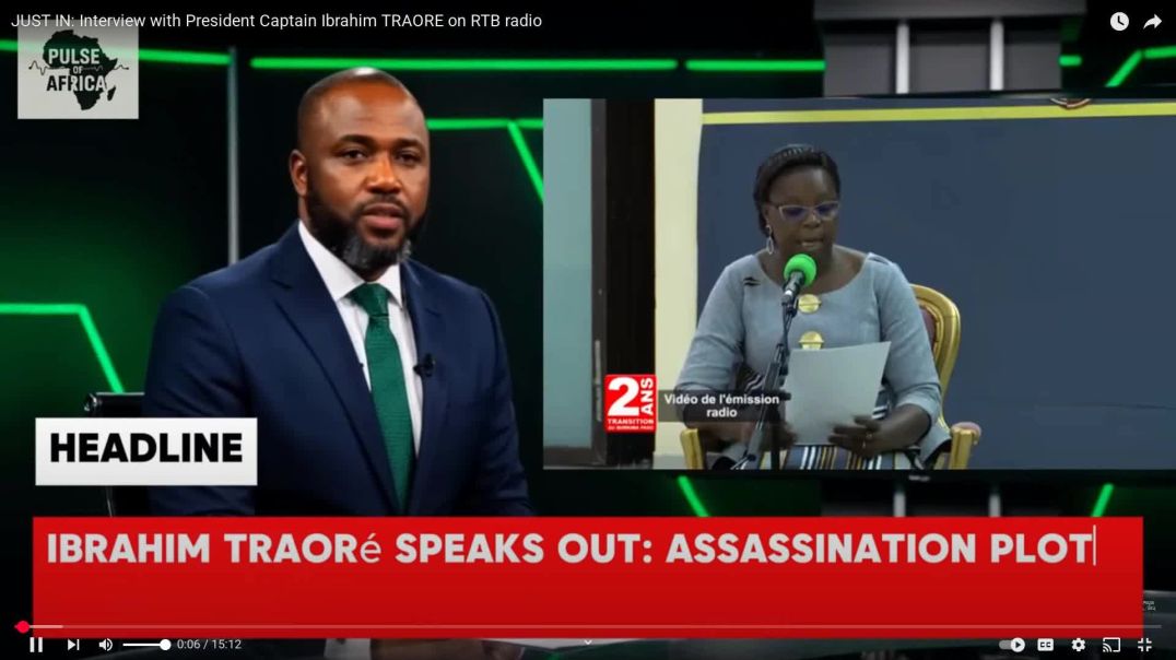 ⁣JUST IN Interview with President Captain Ibrahim TRAORE on RTB radio