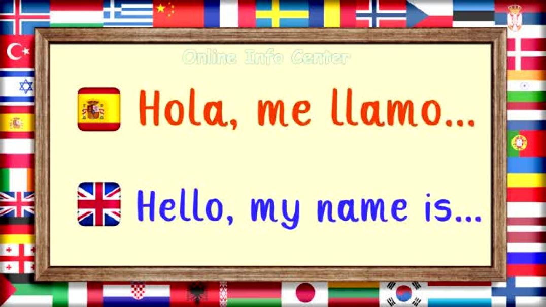 ⁣Learn To Speak Spanish In 5 Minutes - Essential Phrases And Words