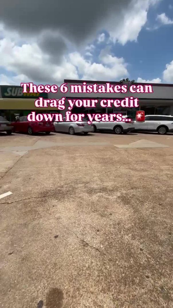 6 Things That Ruin Your Credit Score for Years (How to Fix It)