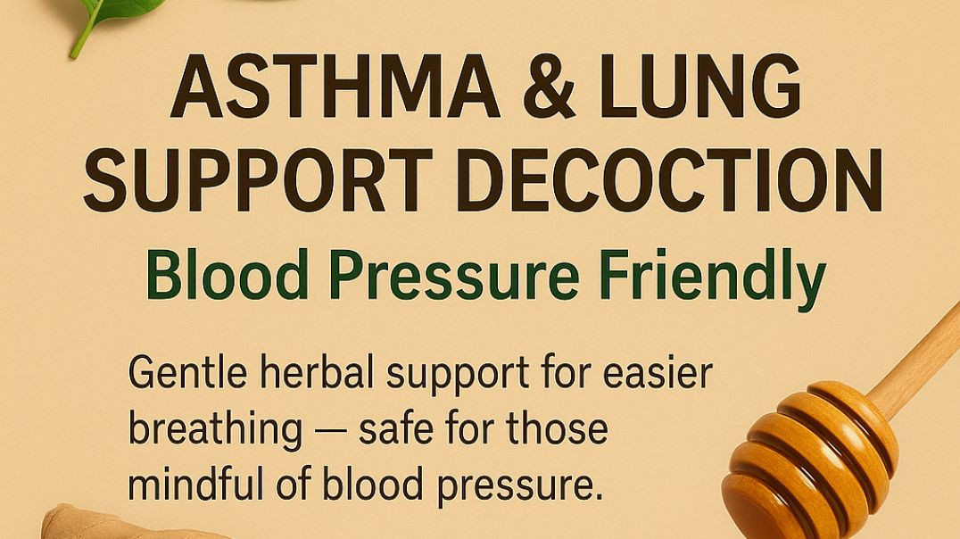 ⁣DIY Asthma & Lung Support Tea