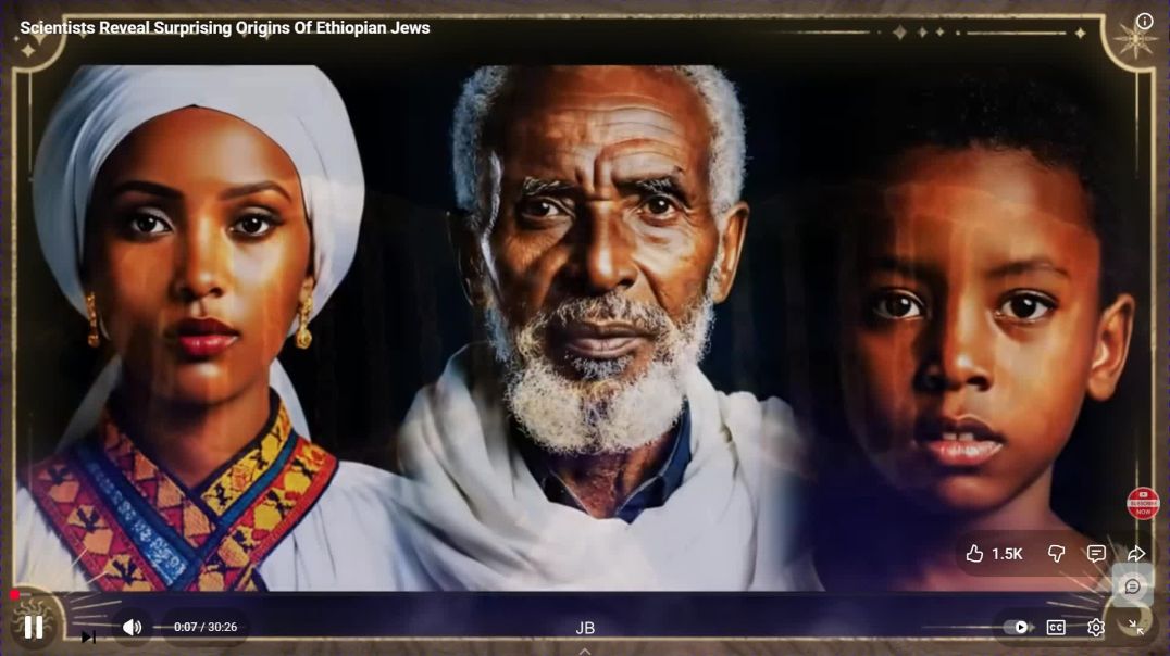 ⁣Scientists Jews Reveal Surprising Origins Of Ethiopian Jews