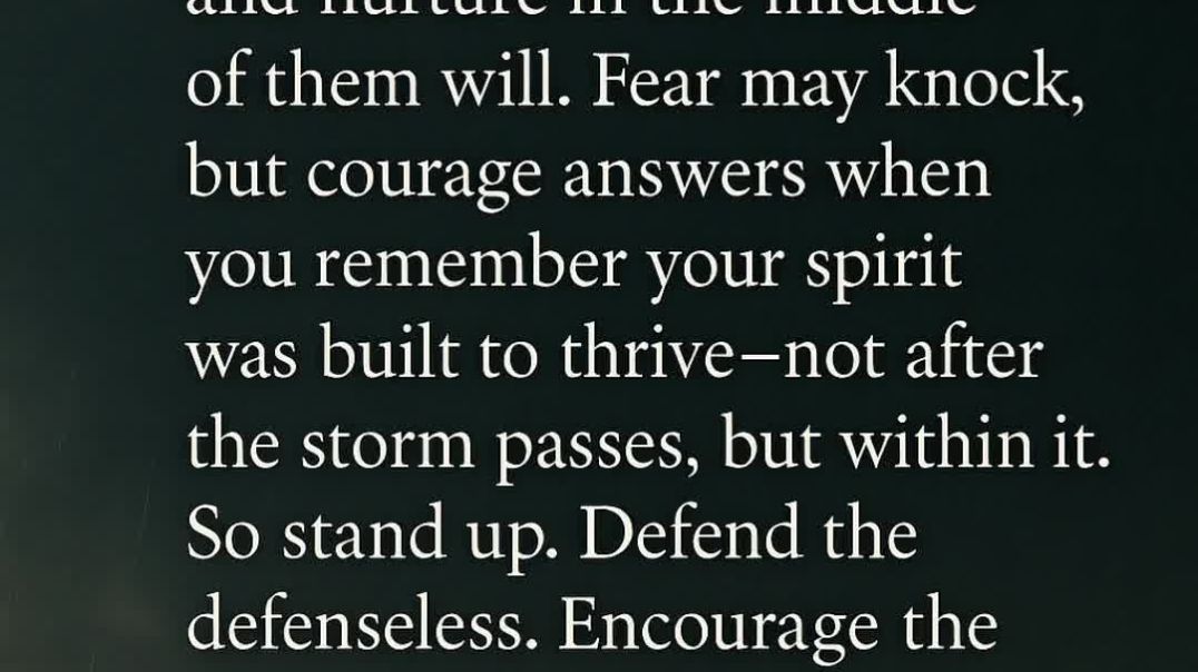 Thrive in the Storm