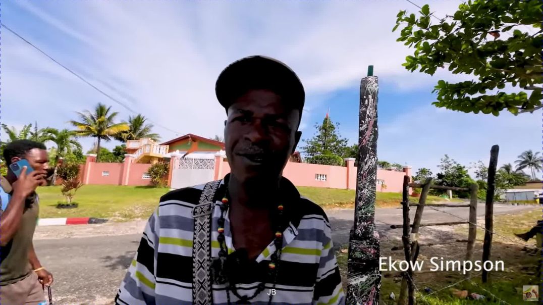 ⁣Ghanaian Meets Richard Currie, Chief of Accompong Maroon  THE MAROONS IN JAMAICA 🇯🇲