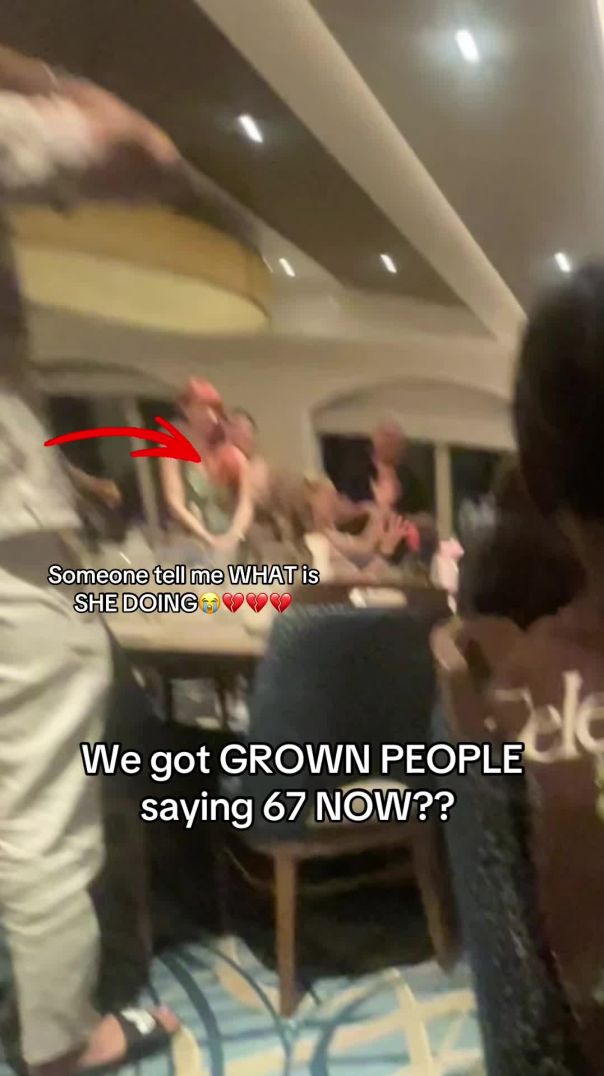 Grown people saying 67