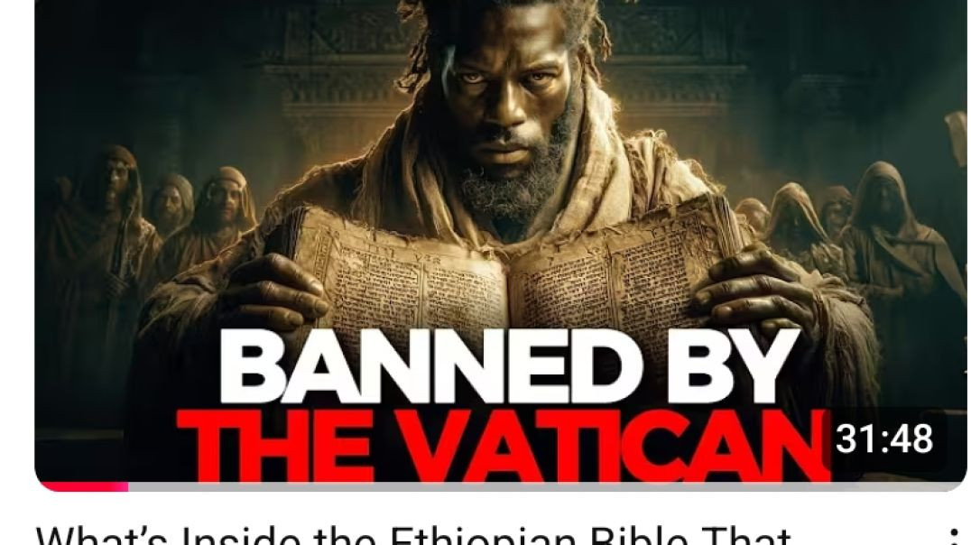 ⁣What’s Inside the Ethiopian Bible That Terrifies The Vatican