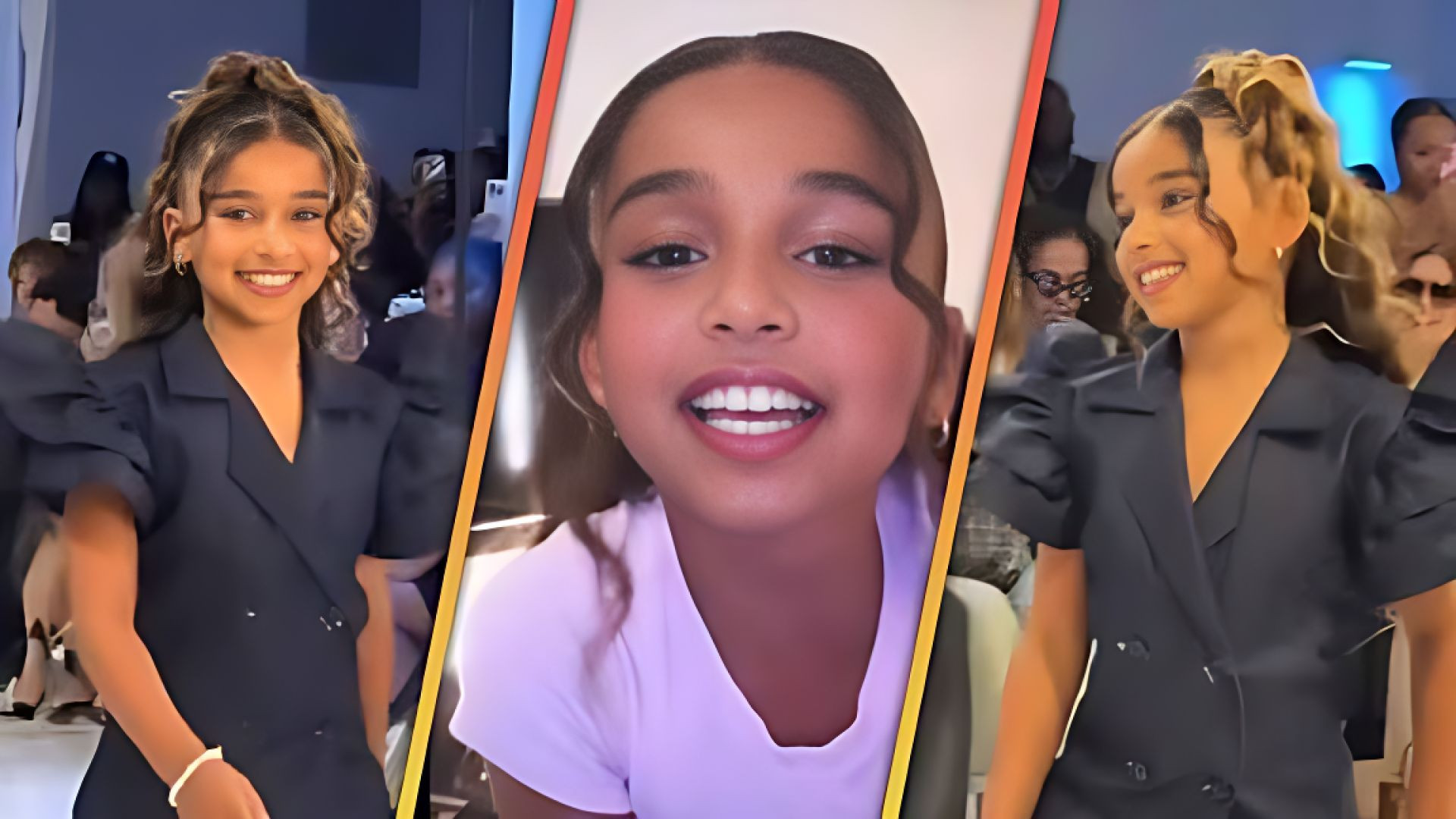 Dream Kardashian STRUTS Down Runway as Mom Blac Chyna Cheers On