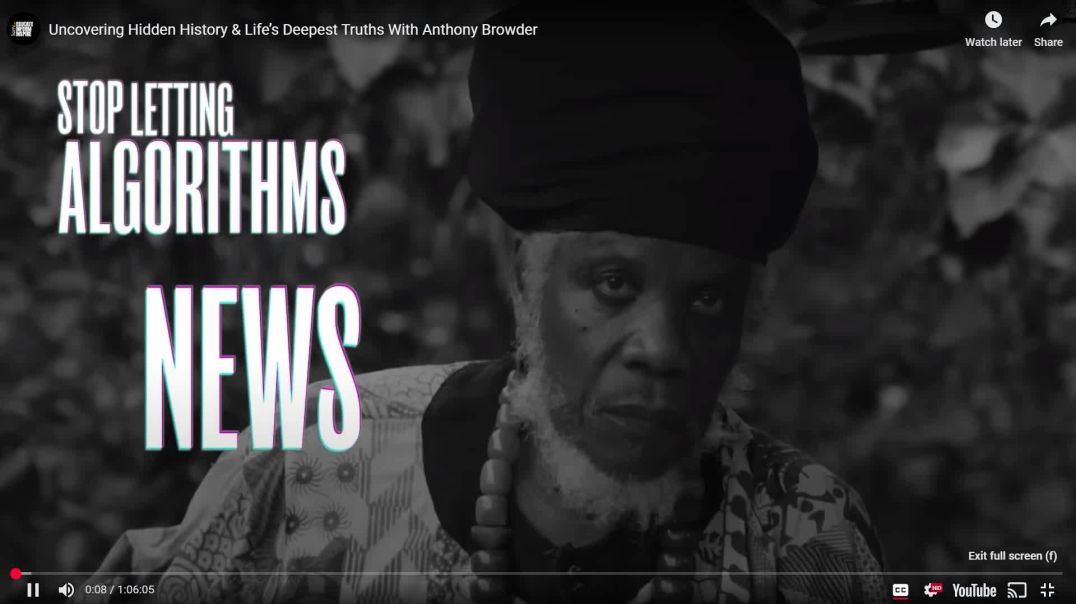 ⁣Uncovering Hidden History &amp;amp; Life’s Deepest Truths With Anthony Browder