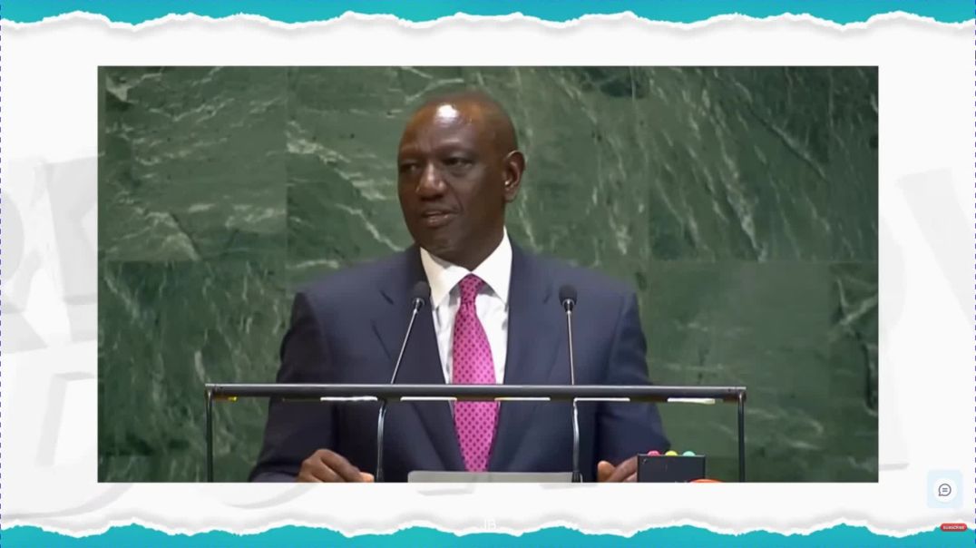 ⁣Kenya’s President WARNS the UN Evolve or Crumble