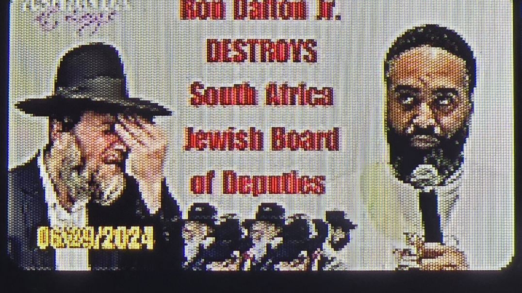 ⁣Ron Dalton   Jr Destroys The South African Jewish Board of Deputies!!