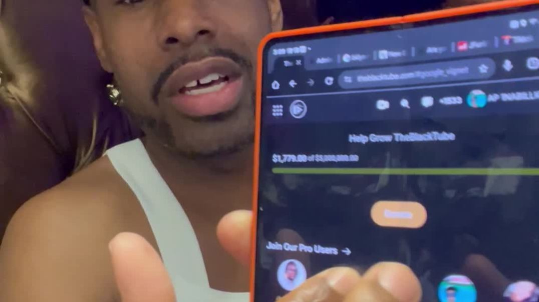 ⁣Upgrade to Pro and get featured in front of millions on the  homepage of TheBlackTube