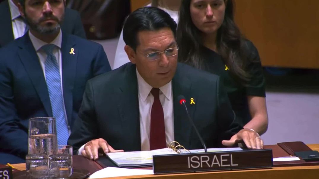 ⁣Israel’s UN Ambassador Danon’s powerful speech on the Doha strike