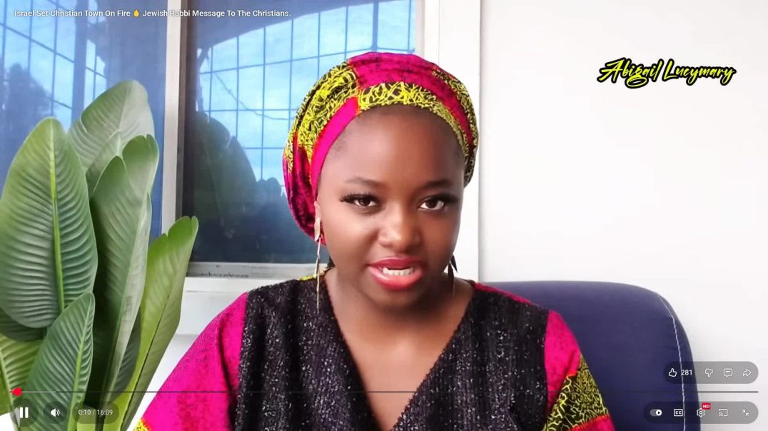 ⁣Israel Set Christian Town On Fire  Jewish Rabbi Message To The Christians