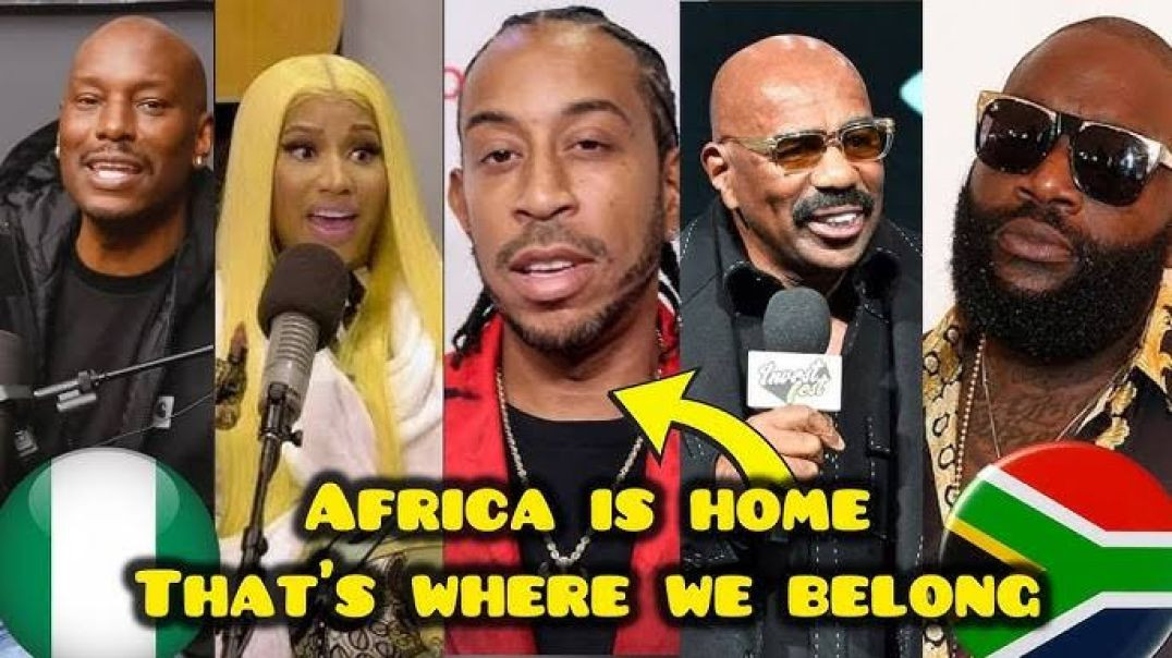 ⁣Black American Celebs’ take on Africa the motherland Rick Ross, Nicki minaj & More Celebs 🇳🇬🇿🇦🇬🇭
