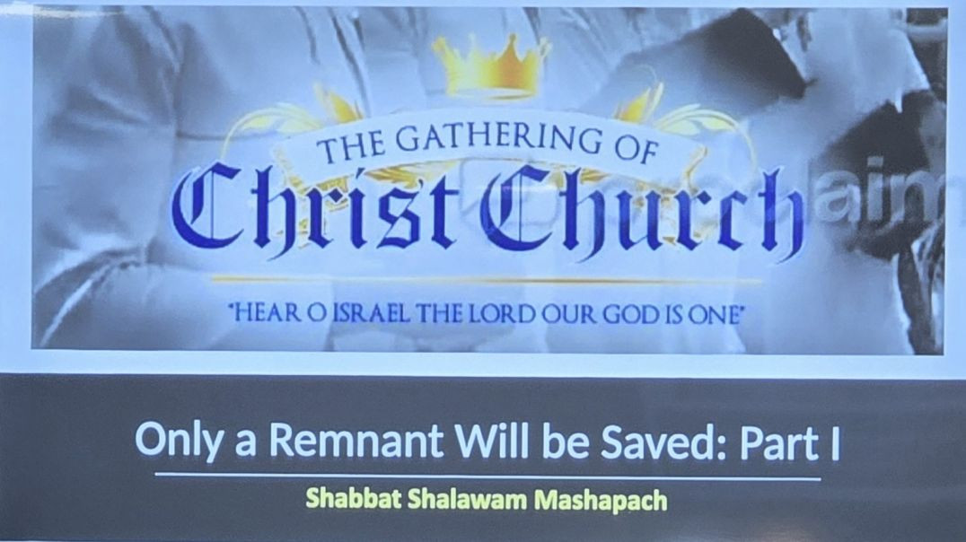 ⁣GOCC TORONTO Only a Remnart 1nt Will be Save Pa