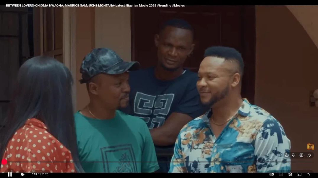 BETWEEN LOVERS-CHIOMA NWAOHA, MAURICE SAM,  UCHE MONTANA-Latest Nigerian Movie 2025