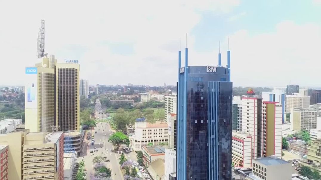 ⁣Nairobi, Kenya (Africa) aerial view