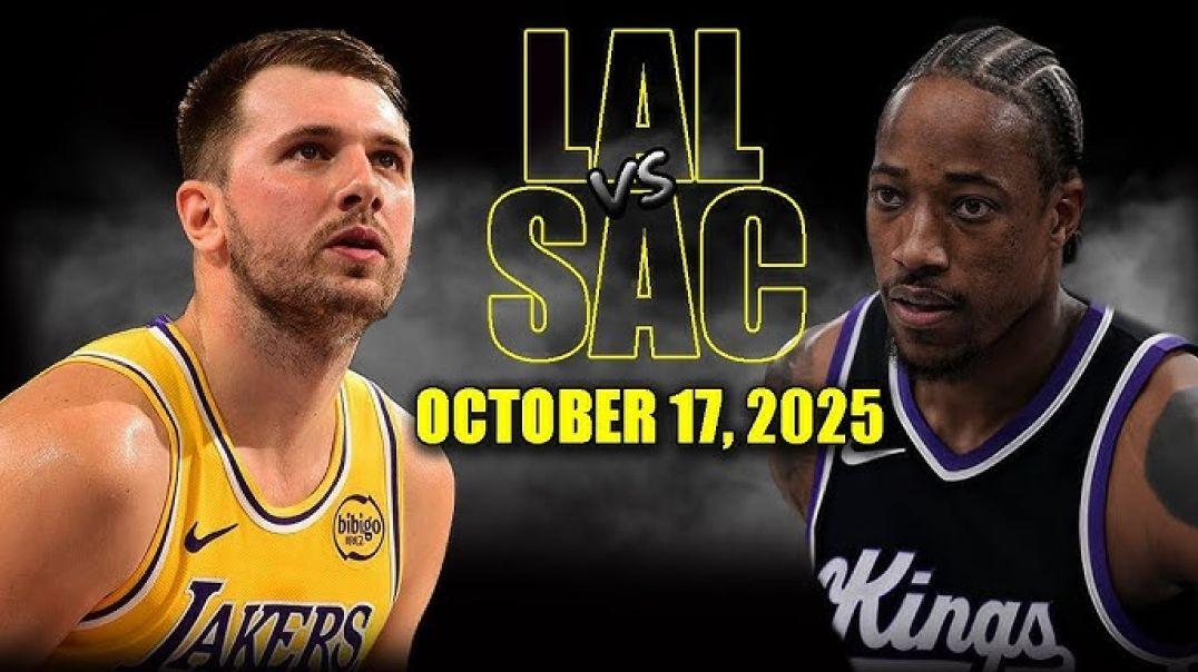 ⁣Los Angeles Lakers vs Sacramento Kings Full Game Highlights - October 17, 2025 NBA Preseason