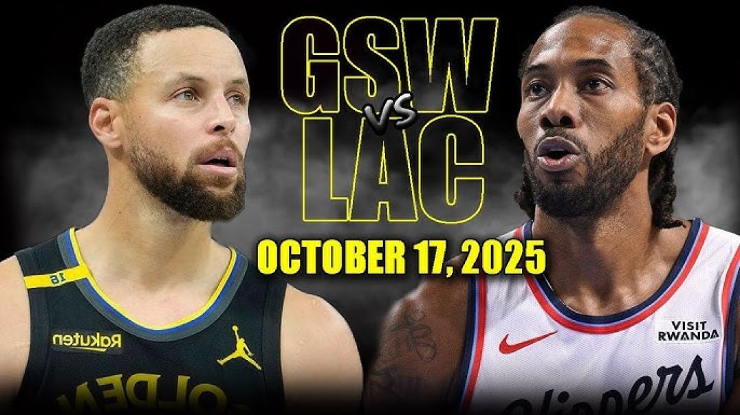 ⁣Golden State Warriors vs Los Angeles Clippers Full Game Highlights - October 17 2025 NBA Preseason