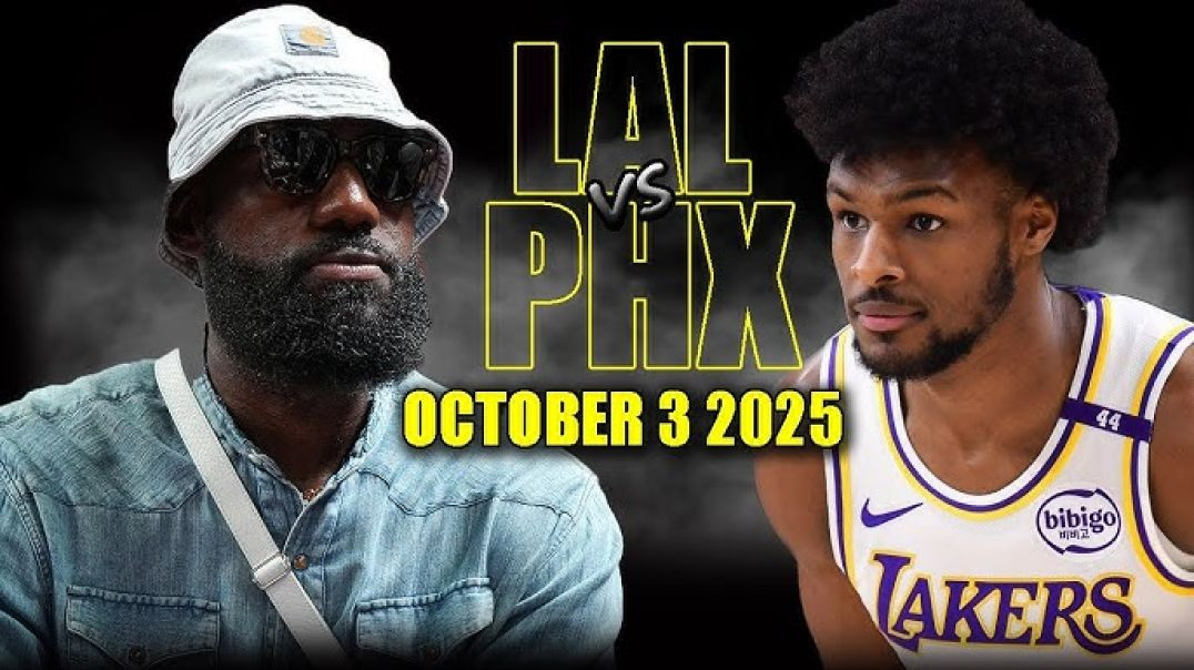 ⁣Los Angeles Lakers vs Phoenix Suns Full Game Highlights - October 3, 2025 NBA Preseason