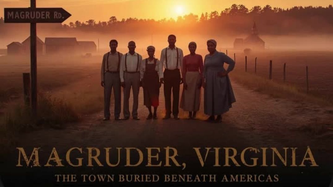 ⁣Magruder, Virginia: The Black Town Buried Beneath America’s Secrets
