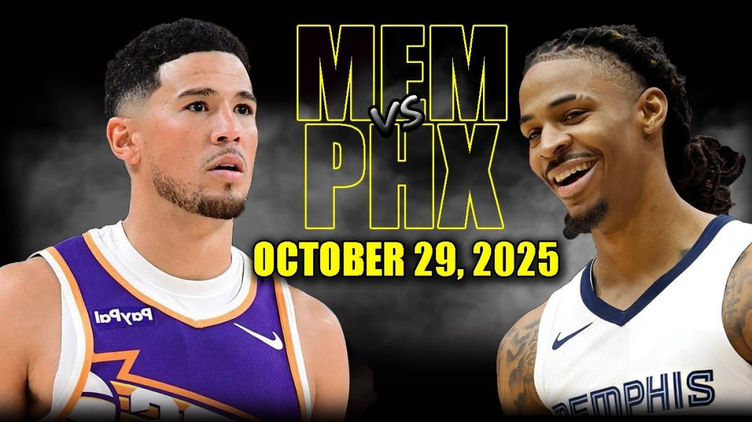 Phoenix Suns vs Memphis Grizzlies Full Game Highlights - October 29, 2025 NBA Season