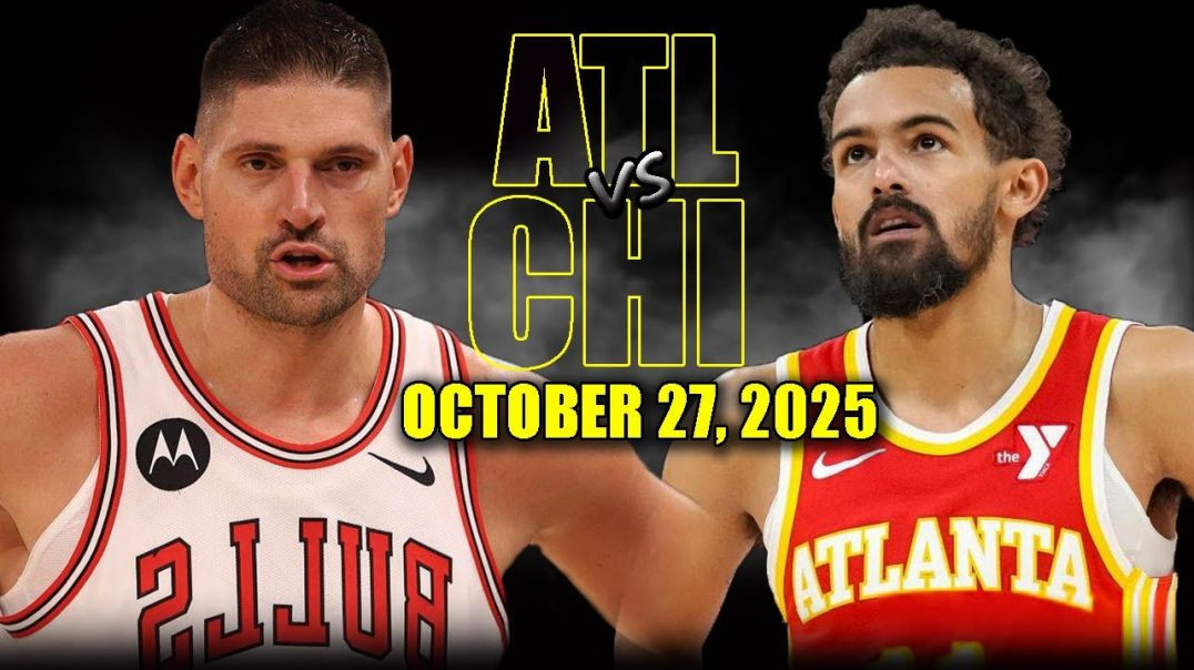 ⁣Atlanta Hawks vs Chicago Bulls Full Game Highlights - October 27, 2025 NBA Season