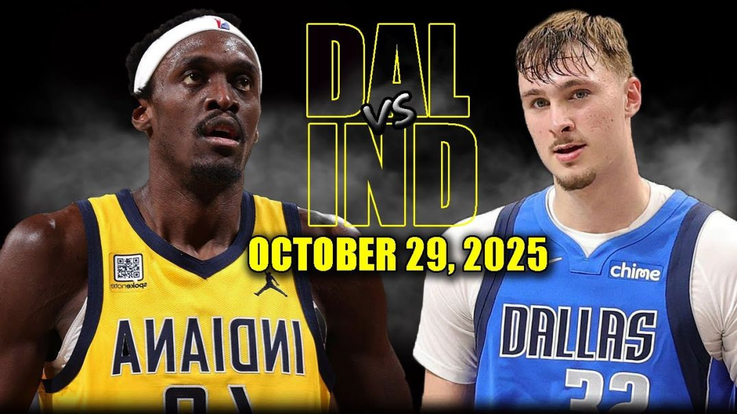 Dallas Mavericks vs Indiana Pacers Full Game Highlights - October 29, 2025 NBA Season