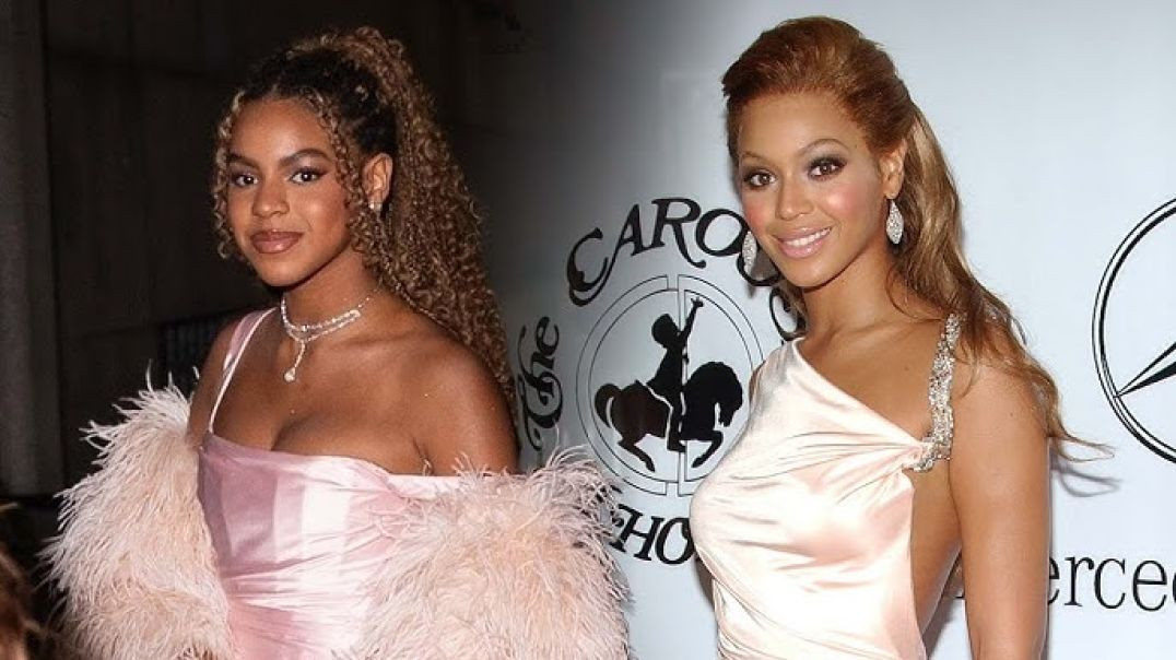 Blue Ivy Carter Is Beyoncé's Look-Alike on Night Out With Grandma Tina Knowles