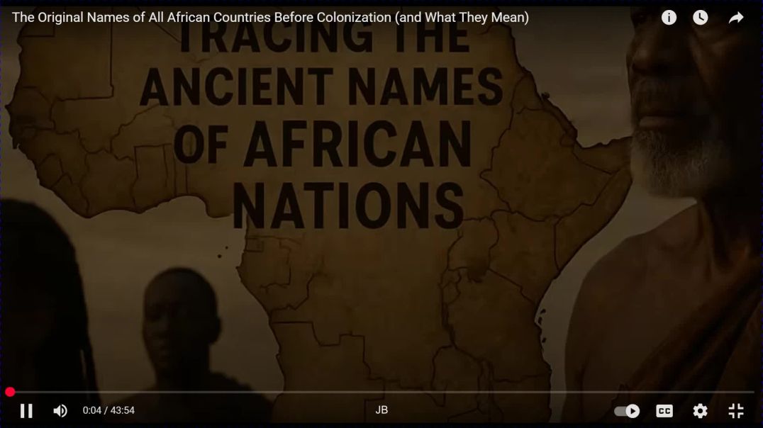⁣The Original Names of All African Countries Before Colonization (and What They Mean)