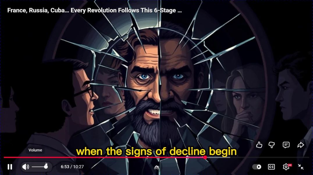 ⁣France, Russia, Cuba… Every Revolution Follows This 6-Stage Pattern — Guess Where America Is