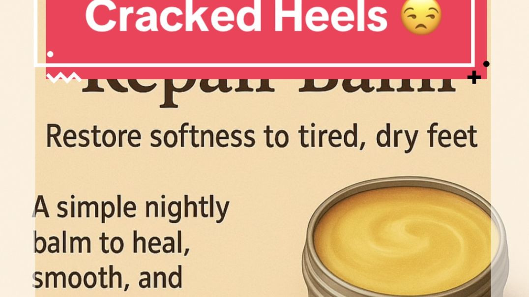 ⁣Cracked Heel Repair Balm