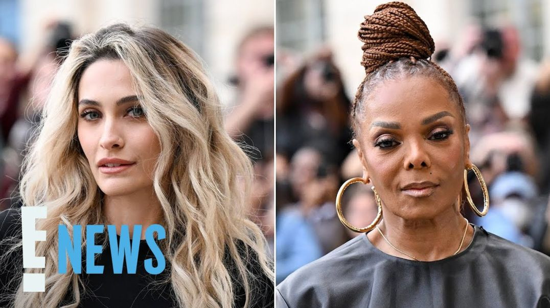 ⁣See Janet Jackson's Sweet Moment With Niece Paris Jackson at Paris Fashion Week