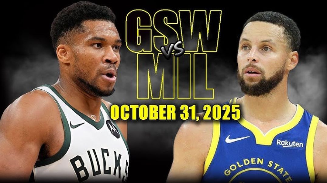 ⁣Golden State Warriors vs Milwaukee Bucks Full Game Highlights - October 30, 2025 NBA Season