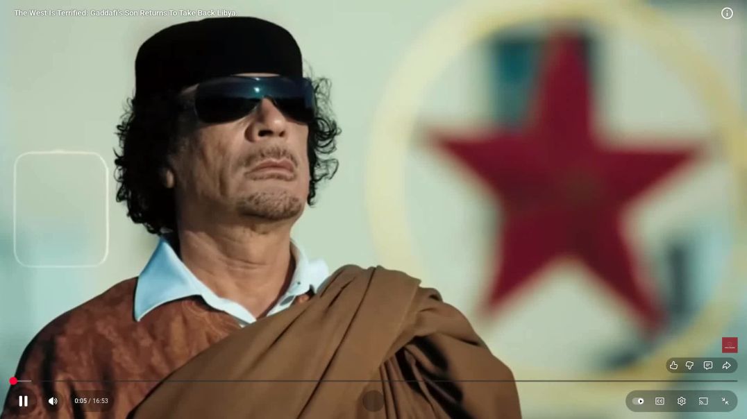⁣The West Is Terrified Gaddafi’s  Son Returns To Take Back Libya