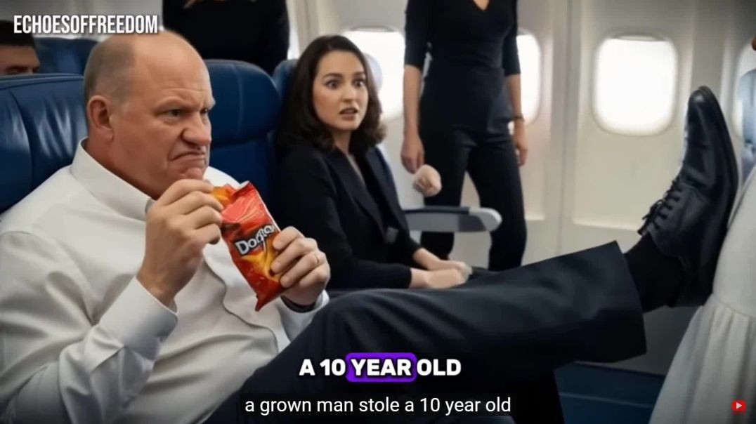 ⁣BLACK BILLINARE GIRL'S SEAT STOLEN BY WHITE PASSENGER SECONDS LSTER,FLIGHT GETS GROUNDED