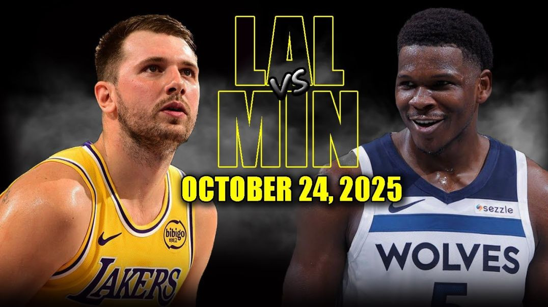 ⁣Los Angeles Lakers vs Minnesota Timberwolves Full Game Highlights - October 24, 2025 NBA Season