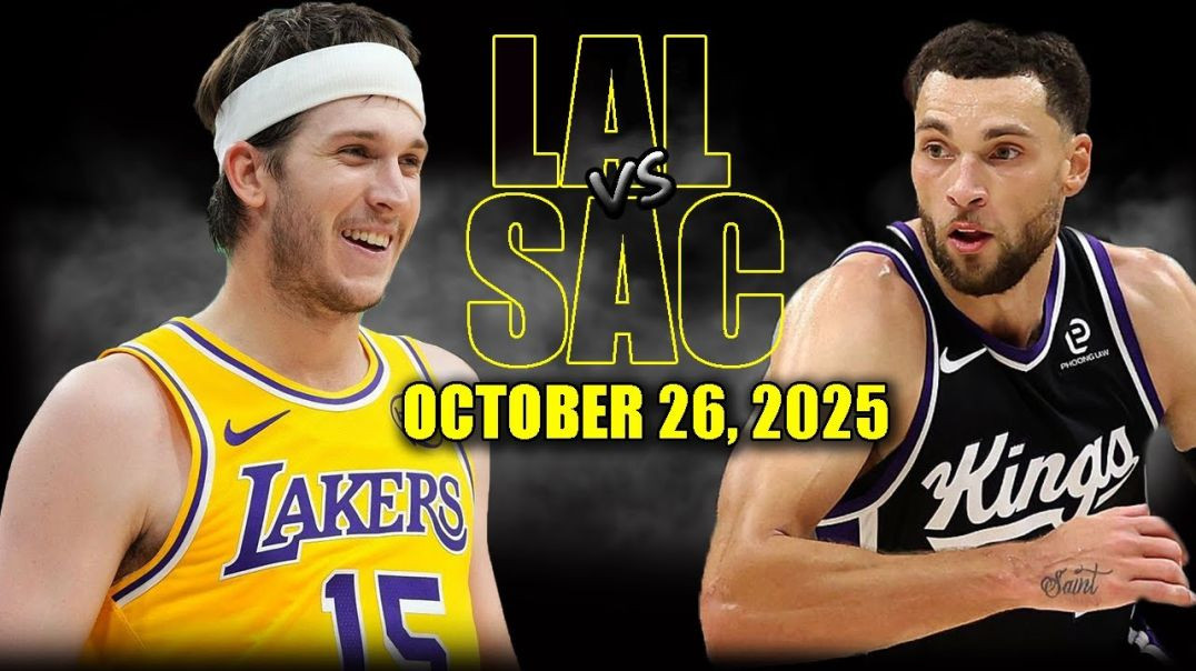 ⁣Los Angeles Lakers vs Sacramento Kings Full Game Highlights - October 26, 2025 NBA Season
